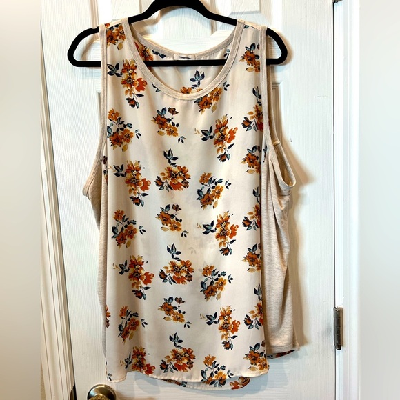 Maurices Tops - 3x sleeveless floral blouse